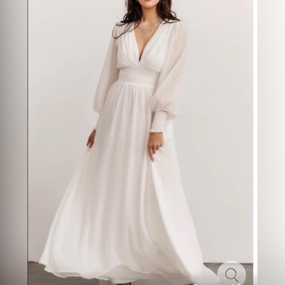 Baltic Born White Olivia Maxi Dress - Picture 2 of 9